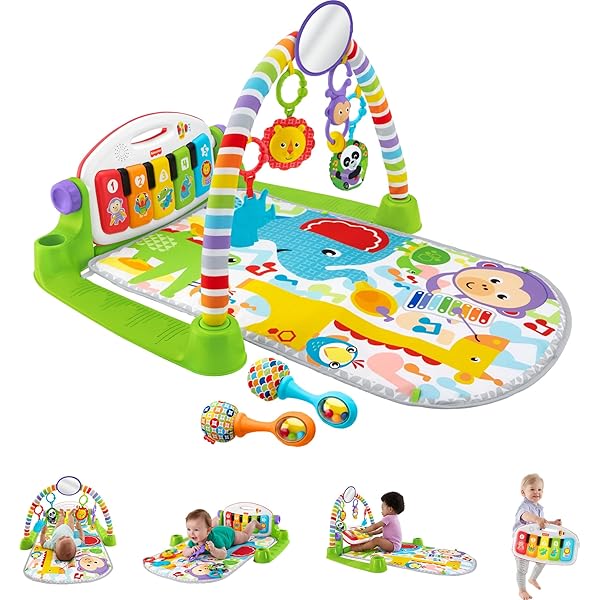 Move2Play, 4-in-1 Baby Play Mat & Activity Center Gym | Walker